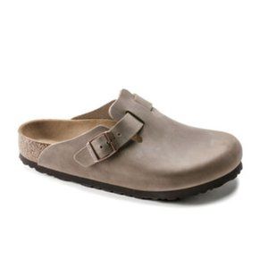 Boston Soft Footbed Oiled Leather Tobacco Brown